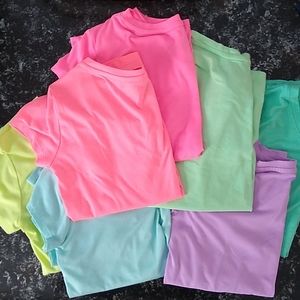 Large Lot 26 Pieces Girls 10/12 Shirts and Tanks